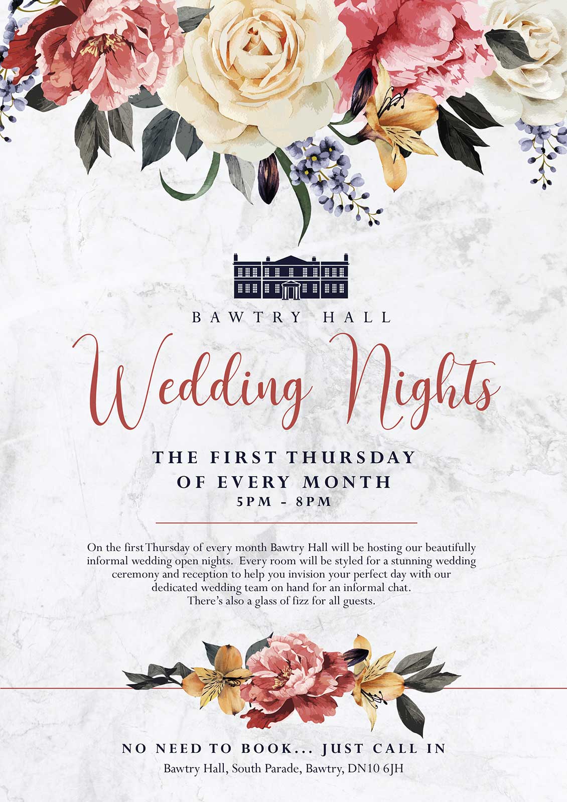 Wedding Nights September Bawtry Hall