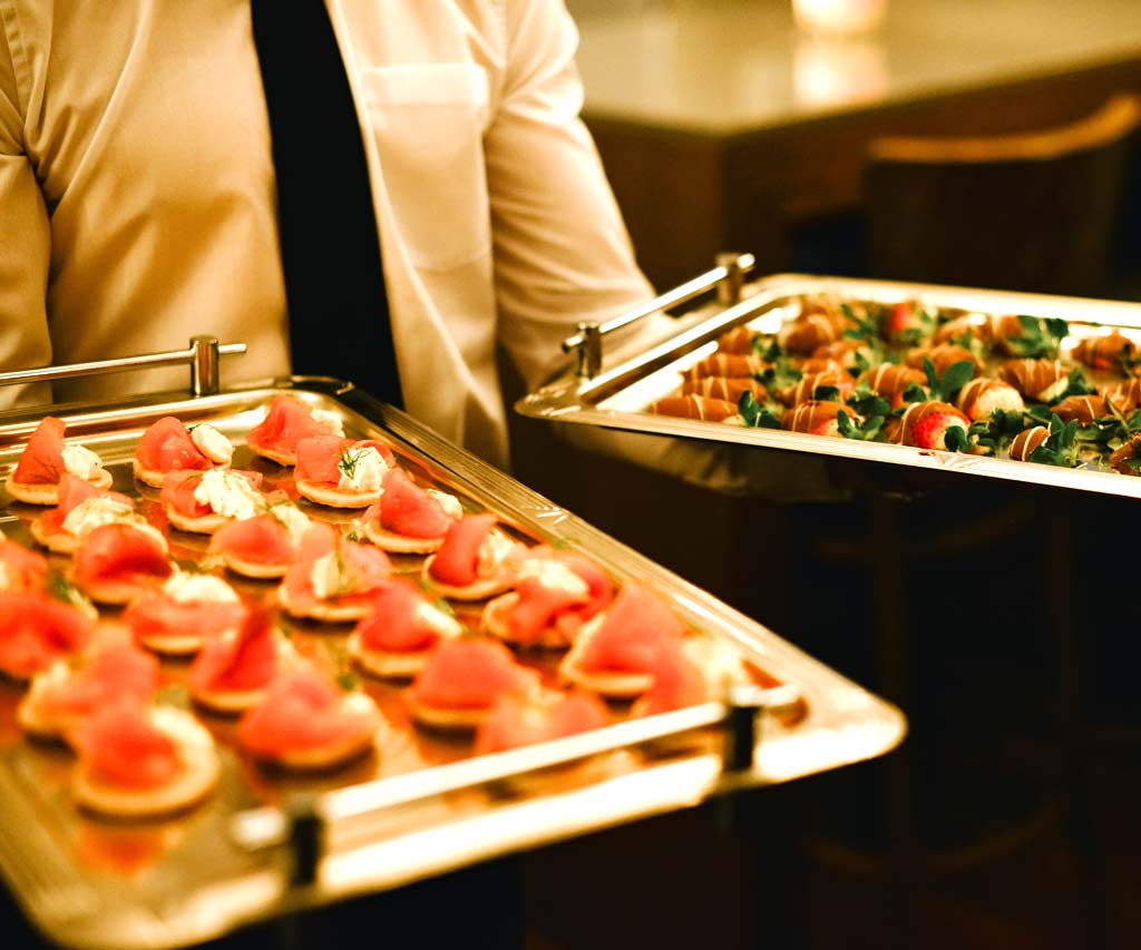 Corporate Event Catering Canapes